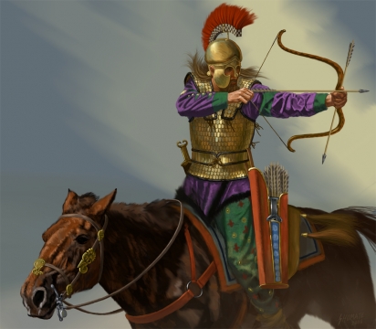 Презентация фракций Total War: Rome 2 - Скифский лучник!